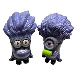 Purple Evil Minion Toys Universal Studios 2013 McDonalds Collectibles